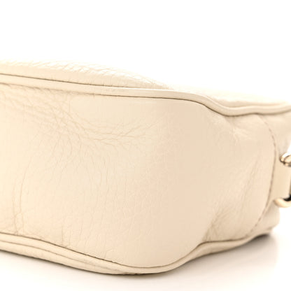Gucci Pebbled Calfskin Small Soho Disco Bag Off White 10 of 10