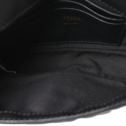 Fendi Nappa FF 1974 Embossed Mini Baguette Black 5 of 10