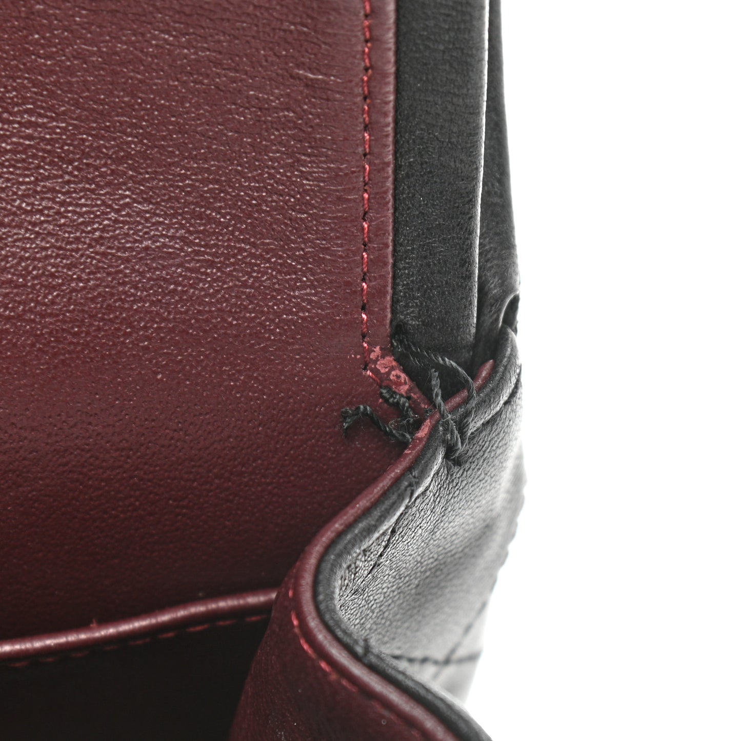 Lambskin Quilted Small Double Flap Black