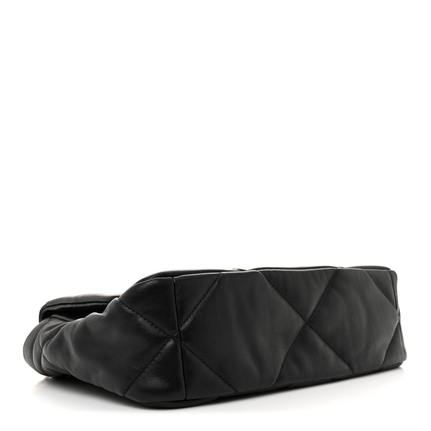 Chanel Lambskin Quilted Medium Chanel 19 Flap Black 4 of 10