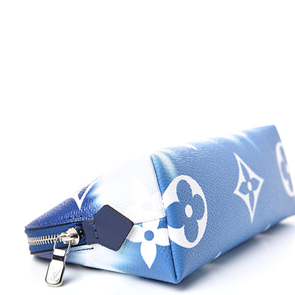 Louis Vuitton Monogram Giant Escale Cosmetic Pouch Blue 4 of 8