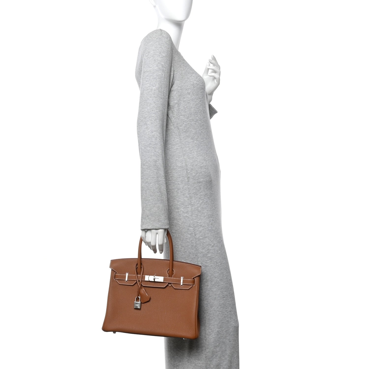 Hermes Togo Birkin 30 Gold 2 of 11