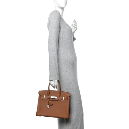 Hermes Togo Birkin 30 Gold 2 of 11