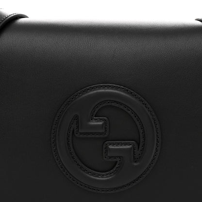 Gucci Calfskin Large Blondie Top Handle Bag Black 8 of 11