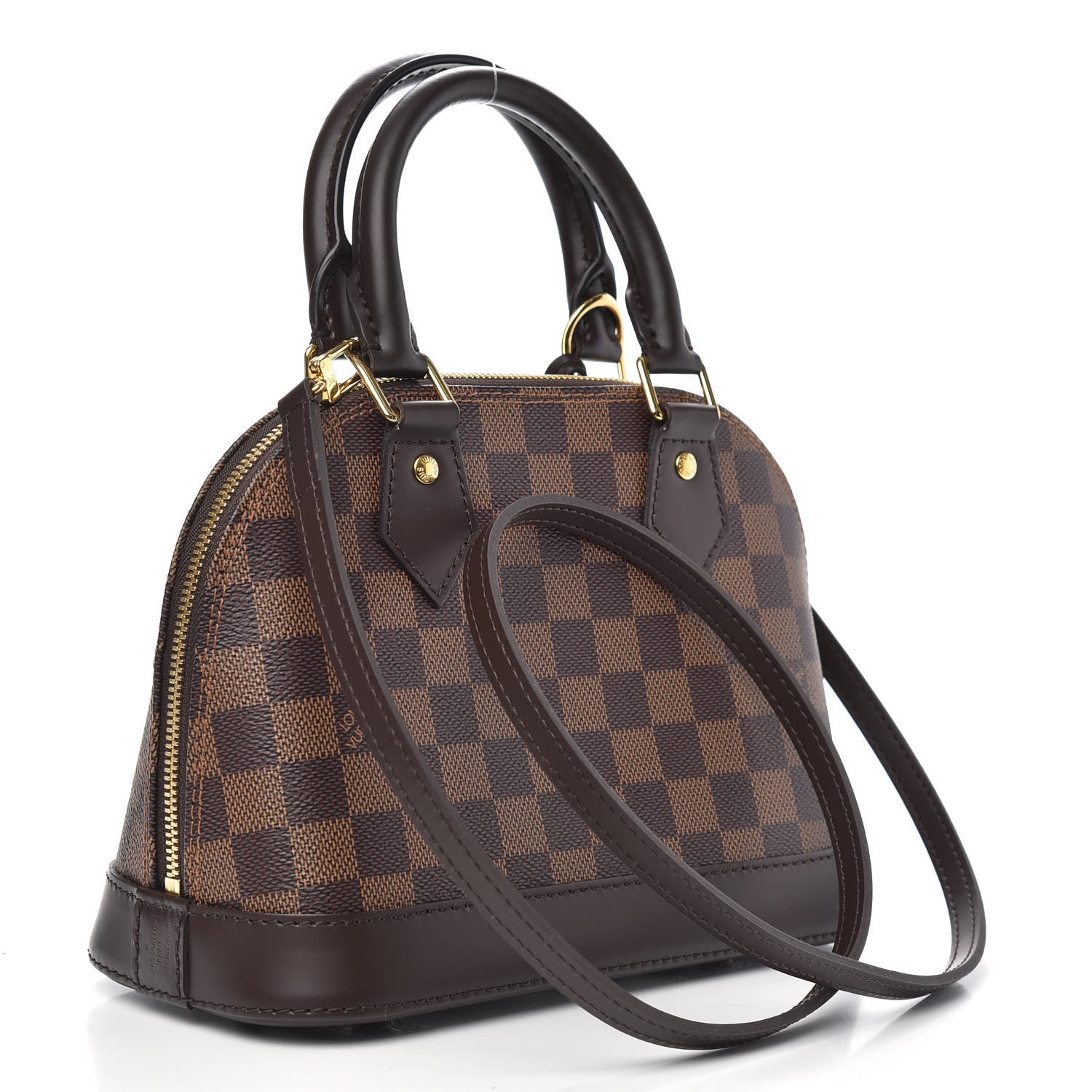 Louis Vuitton Damier Ebene Alma BB 3 of 10