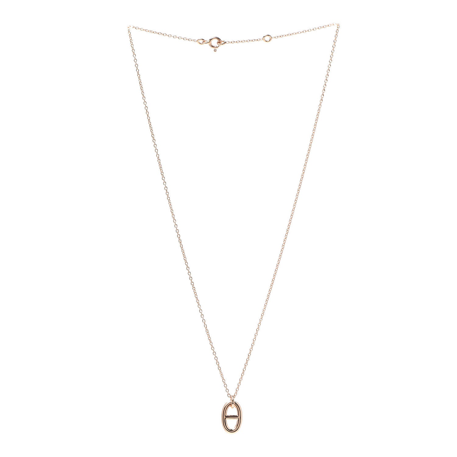 Hermes 18K Rose Gold PM Farandole Pendant Necklace 3 of 6