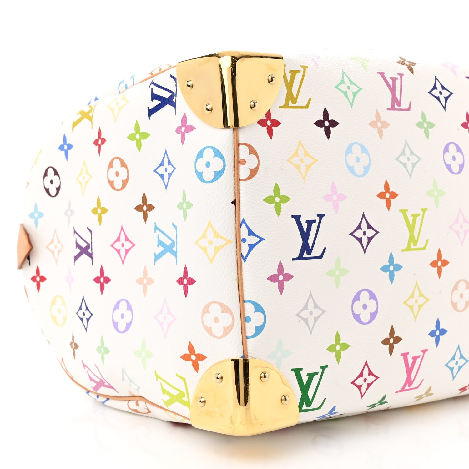 Louis Vuitton Monogram Multicolor Speedy 40 White 8 of 11