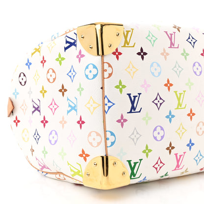 Louis Vuitton Monogram Multicolor Speedy 40 White 8 of 11
