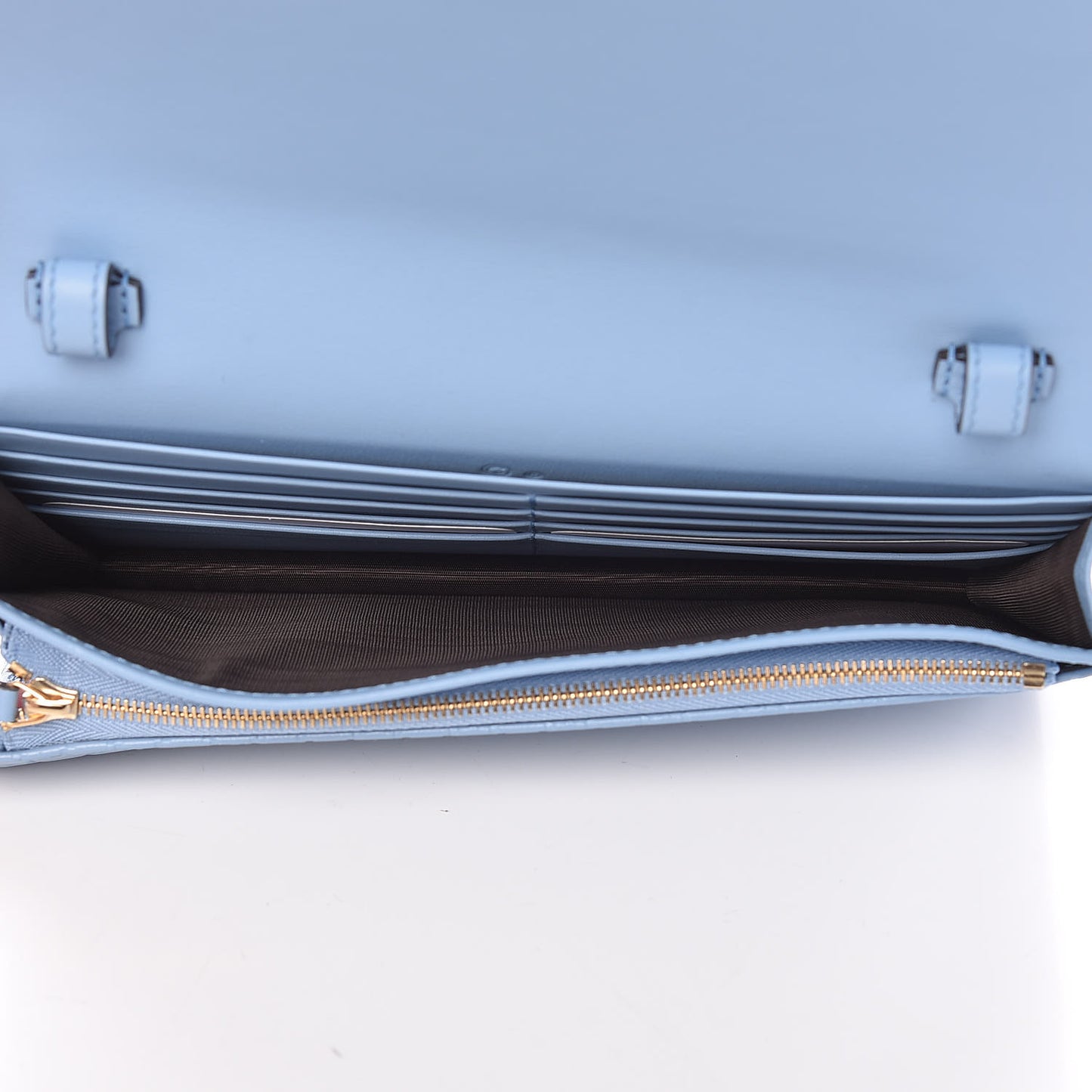 Microguccissima Crossbody Wallet Mineral Blue