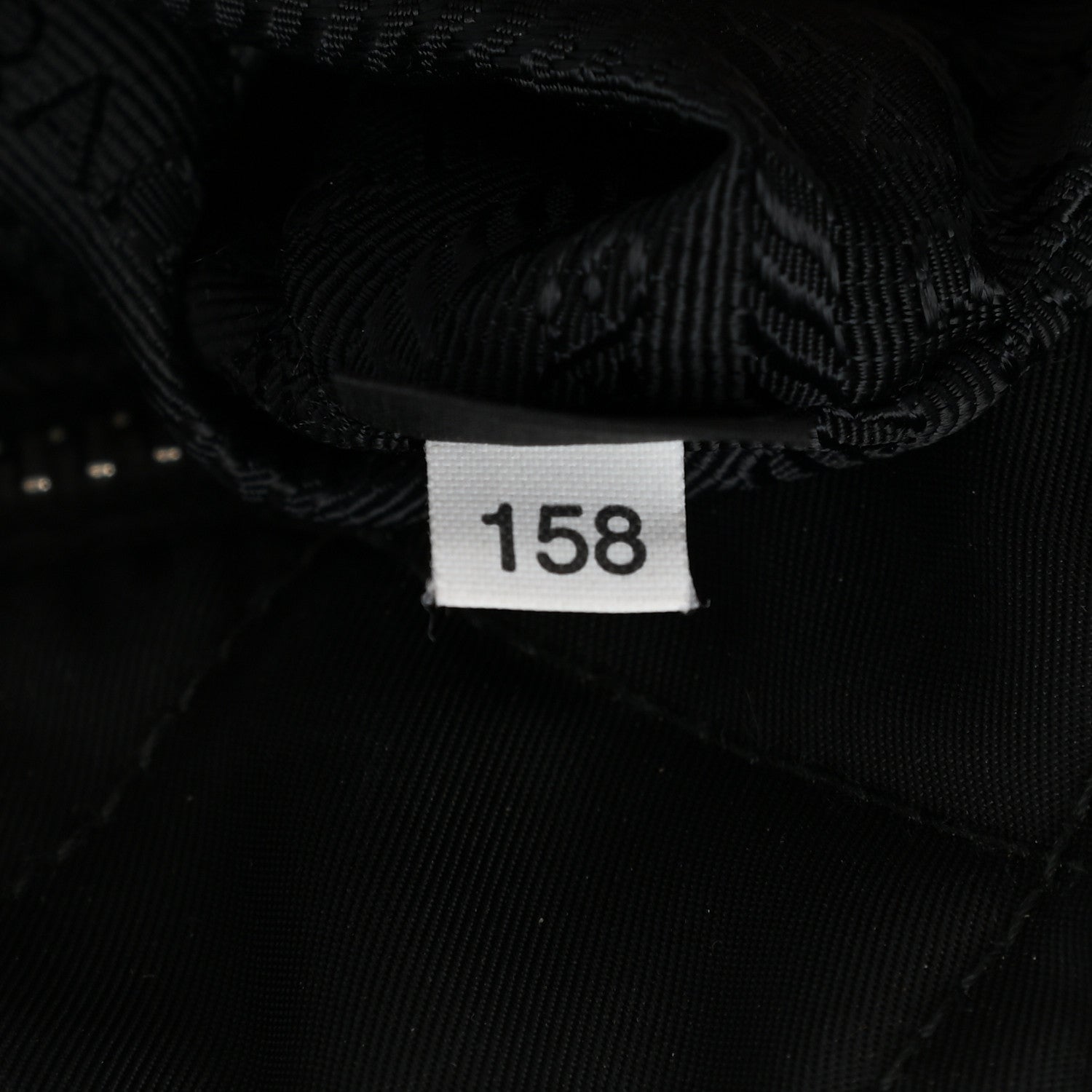 Prada Nylon Tessuto Impuntu Quilted Large Shoulder Bag Black 8 of 12