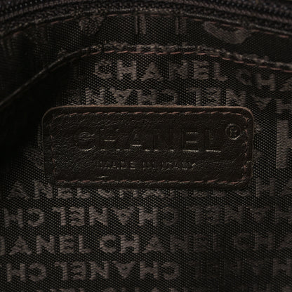 Chanel Lambskin Flat Shoulder Bag Beige 6 of 9