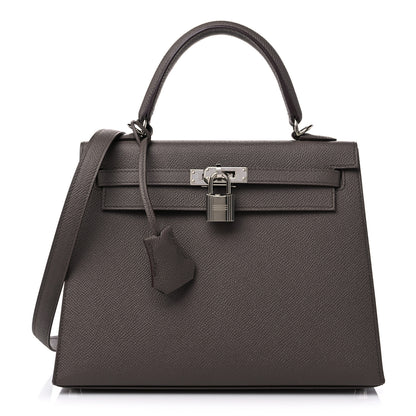 Hermes Epsom Kelly Sellier 25 Etain 1 of 13