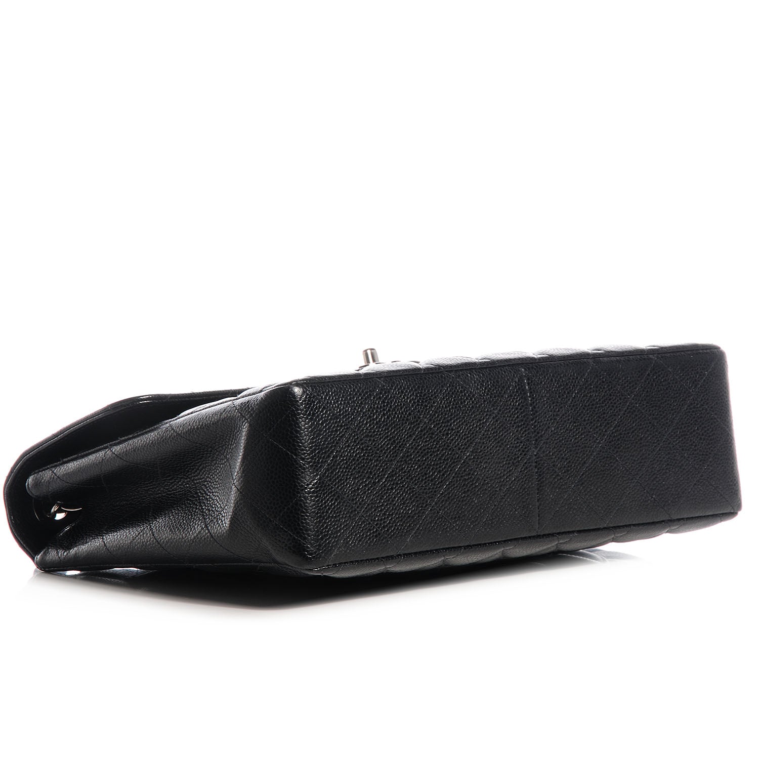 Chanel Caviar Jumbo Single Flap Black 4 of 9