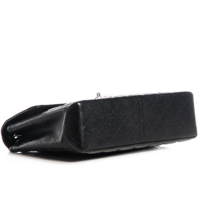 Chanel Caviar Jumbo Single Flap Black 4 of 9