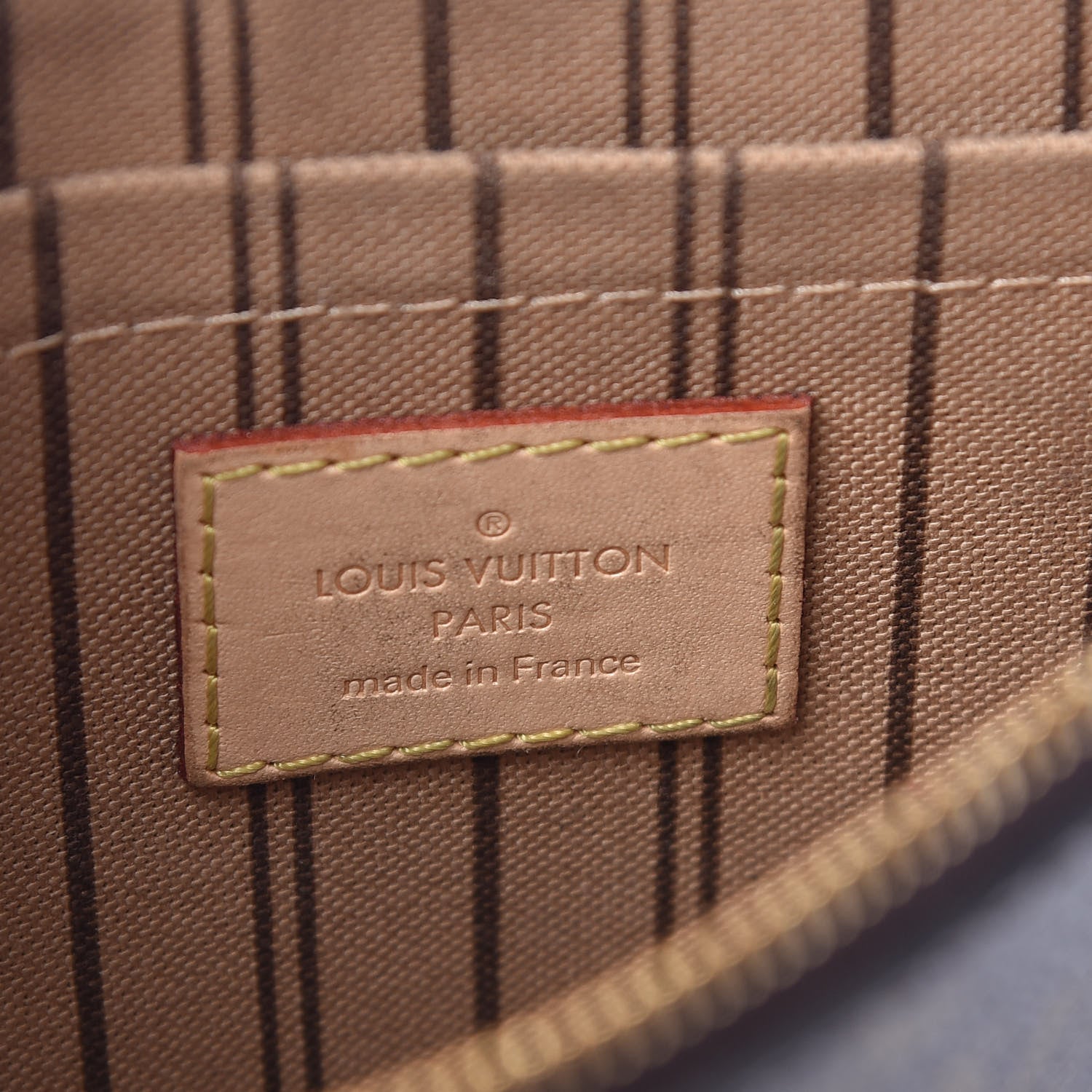 Louis Vuitton Monogram Neverfull MM GM Pochette 7 of 8