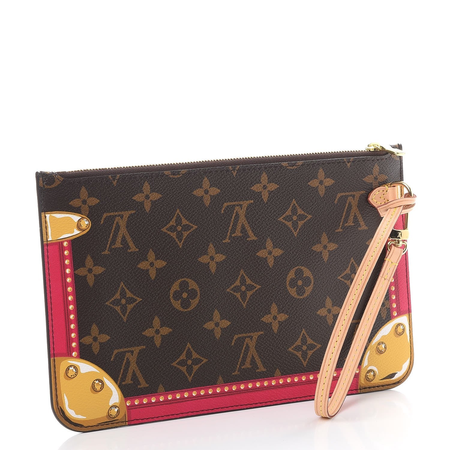 Louis Vuitton Monogram Summer Trunks MM GM Pochette 3 of 8