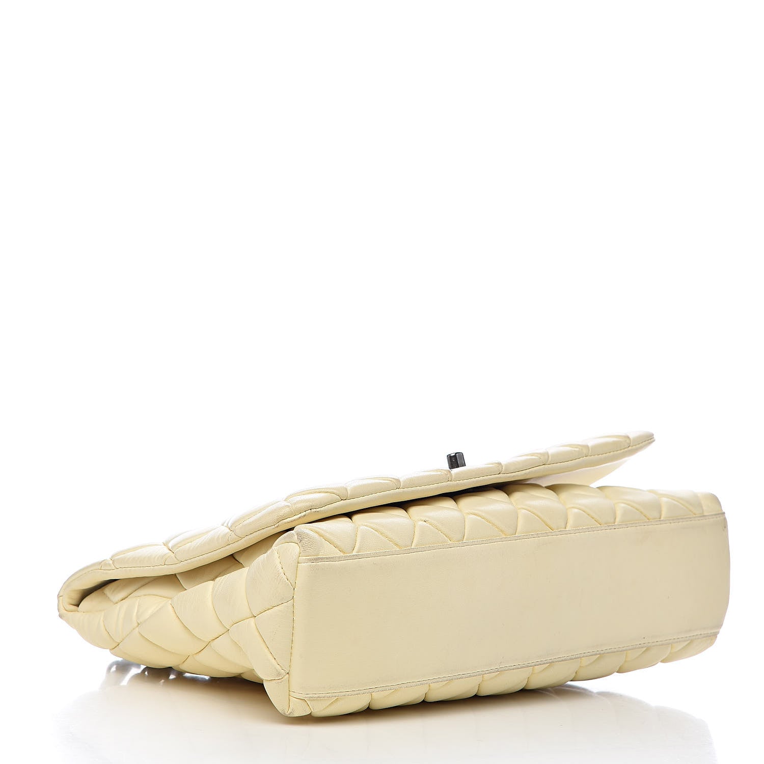 Chanel Lambskin Large New Bubble Flap Ivory 4 of 15