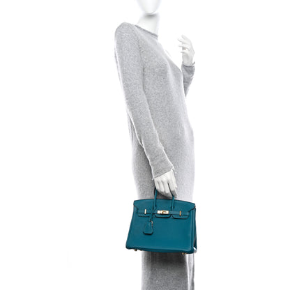 Hermes Togo Birkin 25 Cobalt 2 of 13