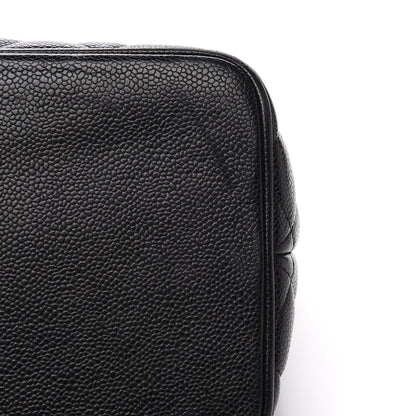 Chanel Caviar Quilted Medallion Tote Black 12 of 14