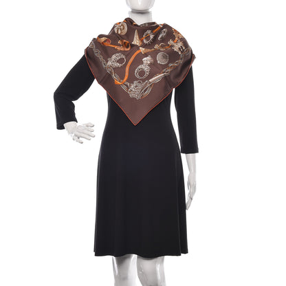 Hermes Silk Alliances Du Mond Scarf 90 2 of 4