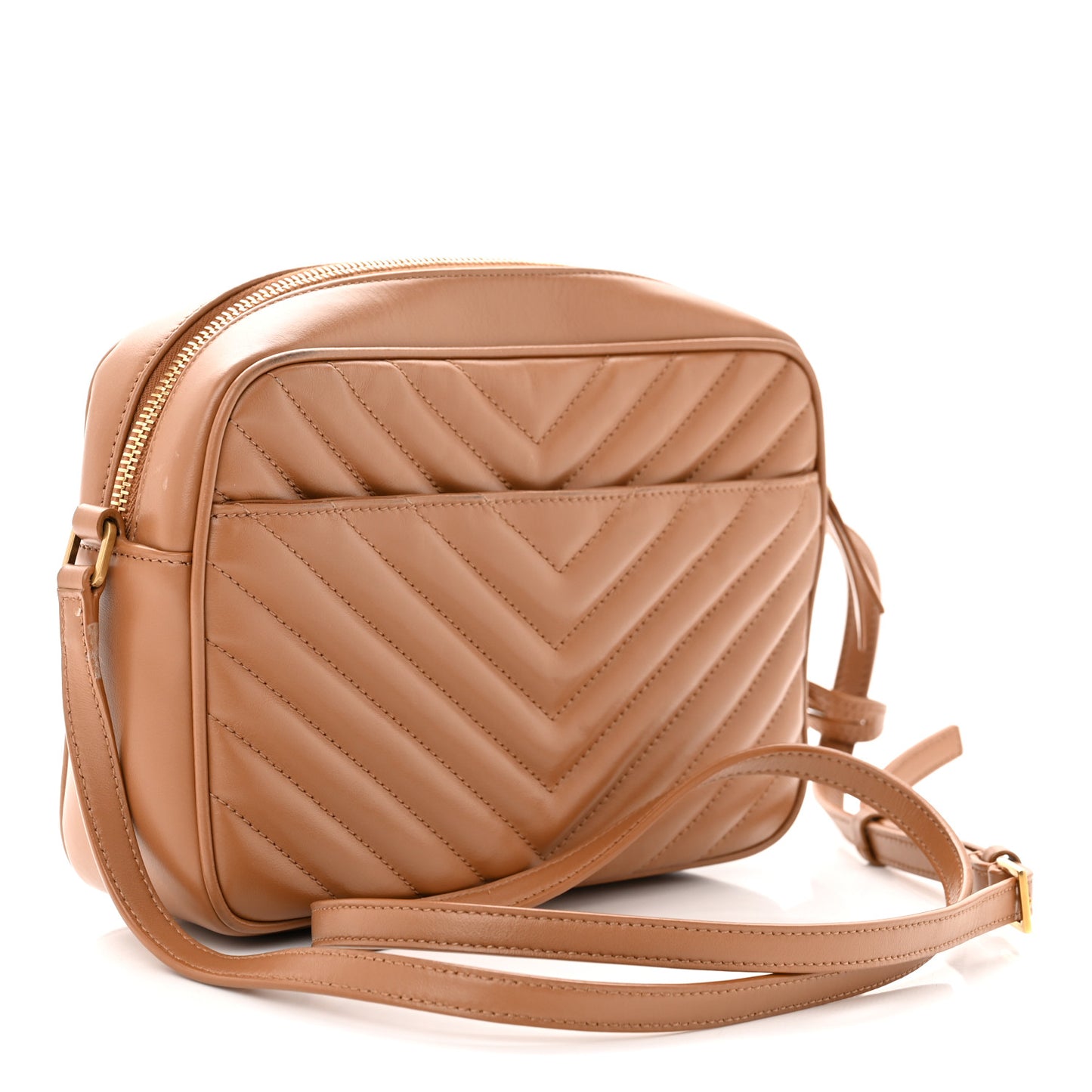 Calfskin Matelasse Monogram Lou Camera Bag Cinnamon