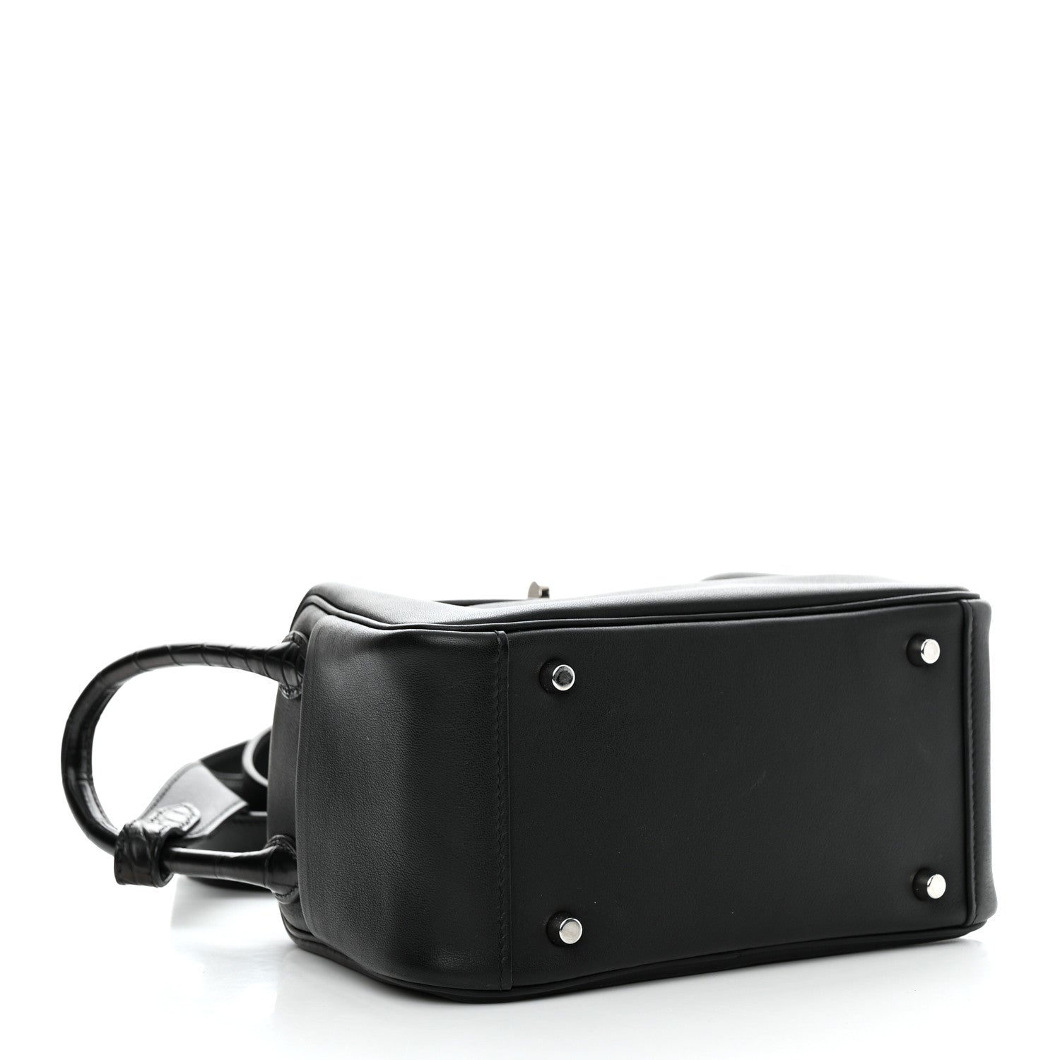 Hermes Swift Matte Alligator Mini Touch Lindy 20 Black 4 of 11