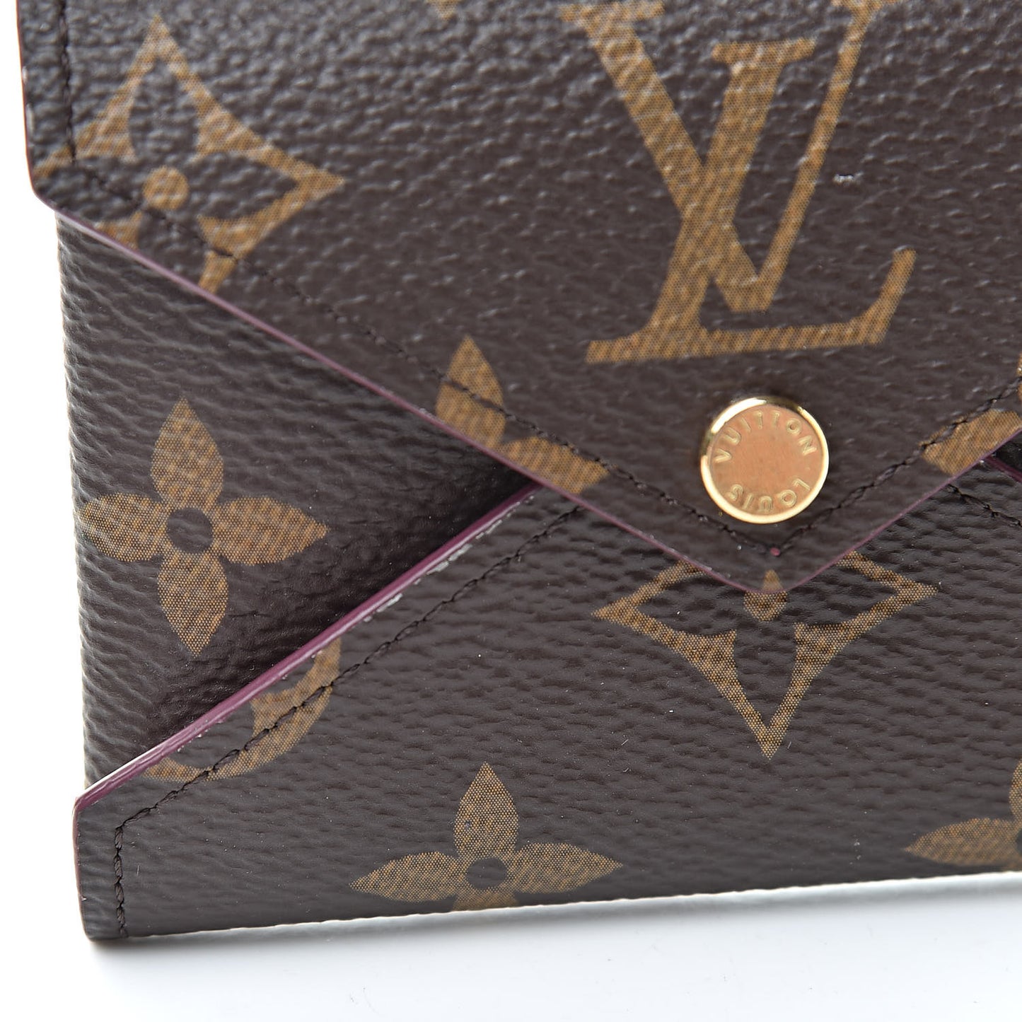 Monogram Small Kirigami Pochette Insert Fuchsia