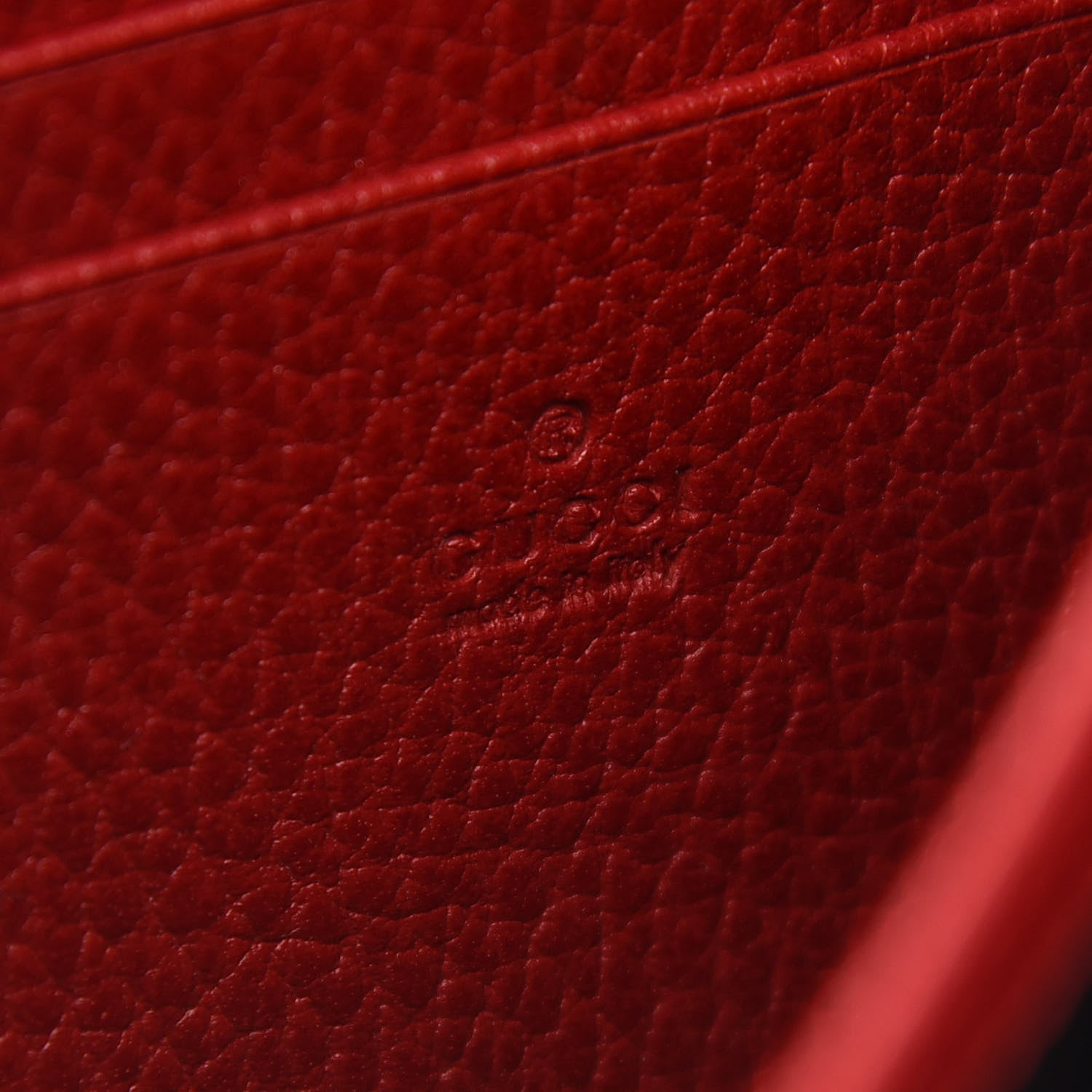 Gucci Calfskin Mini Dionysus Chain Wallet Hibiscus Red 6 of 11