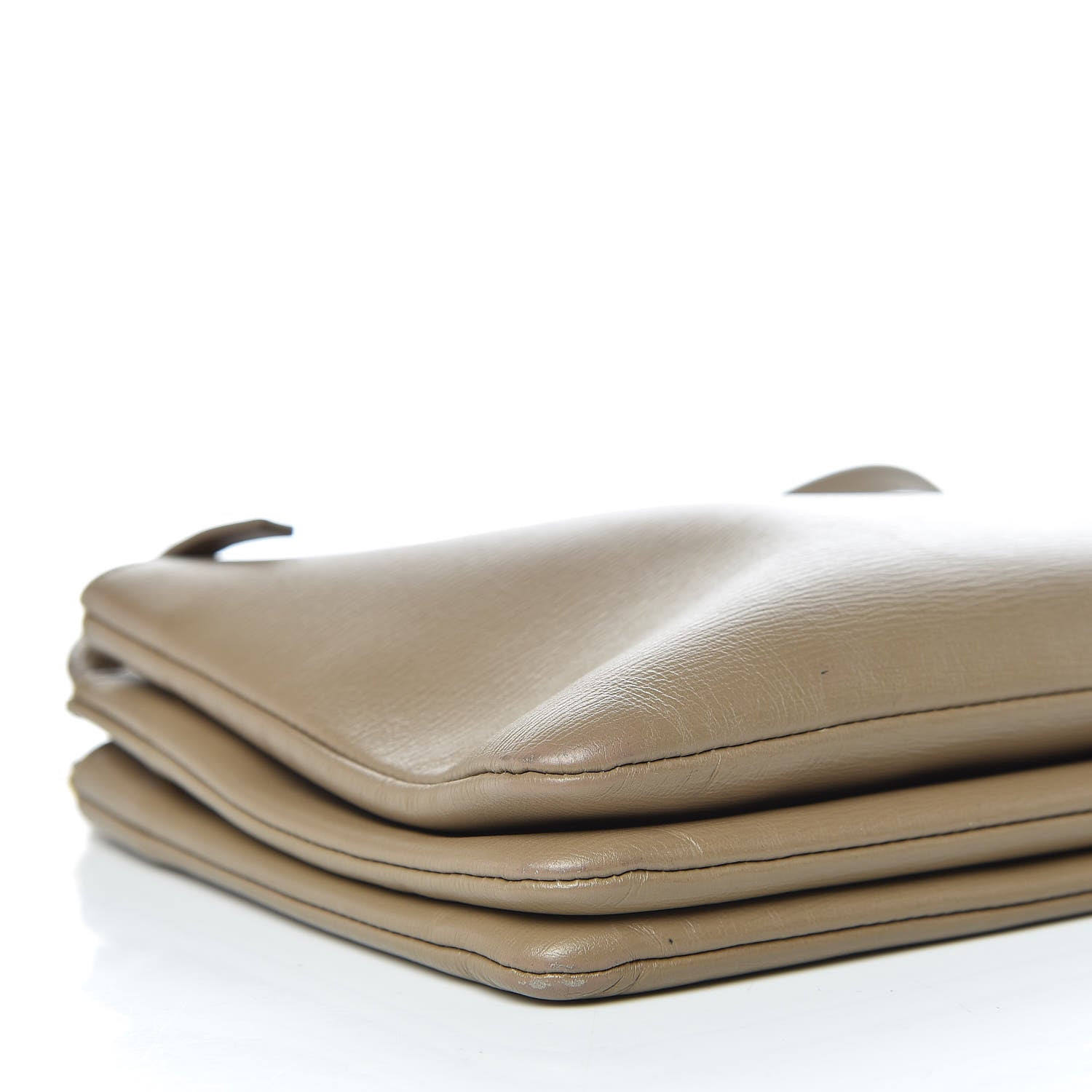 Celine Lambskin Small Trio Crossbody Bag Taupe 5 of 13