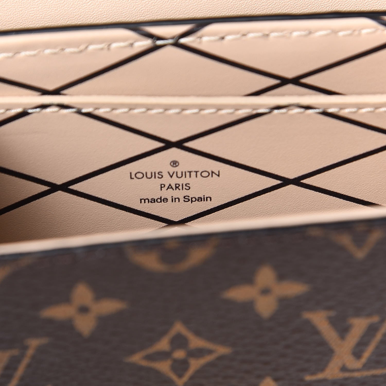 Louis Vuitton Monogram Pochette Trunk Verticale Black 6 of 9
