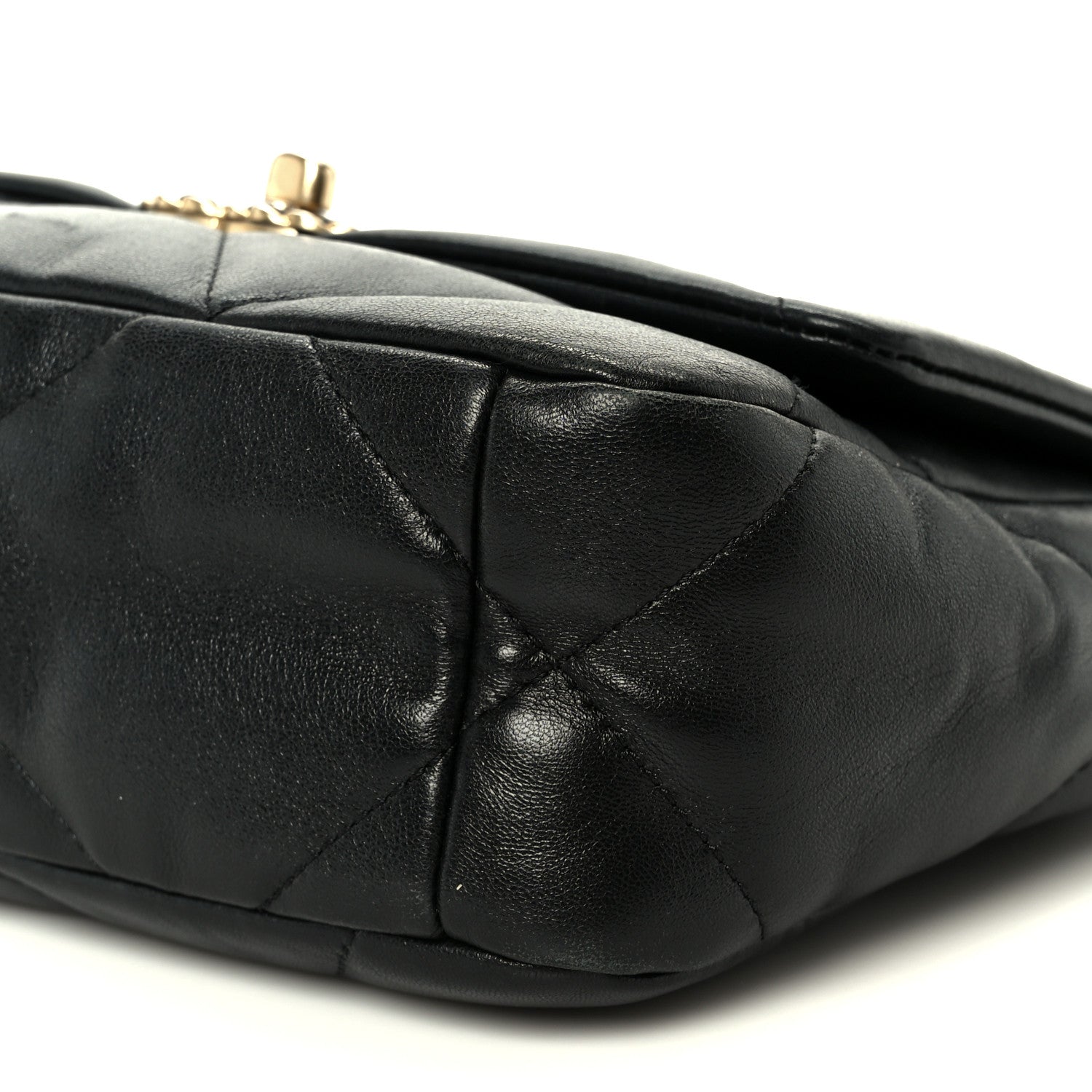 Chanel Lambskin Quilted Medium Chanel 19 Flap Black 10 of 11