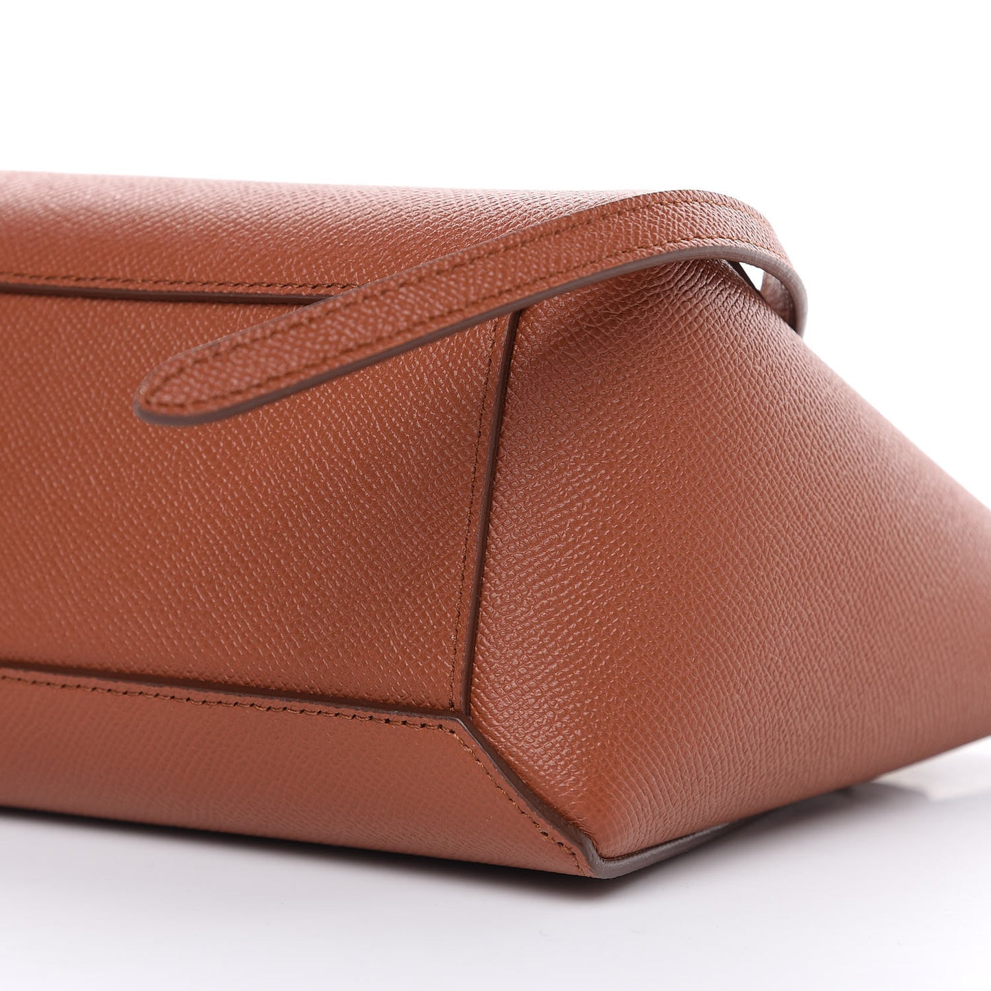 Grained Calfskin Nano Belt Bag Caramel