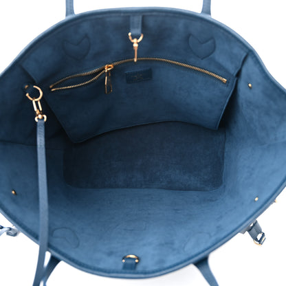 Louis Vuitton Empreinte Monogram Giant Neverfull MM Degrade Bleu 6 of 11