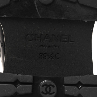 Chanel Calfskin Quilted CC Mocassin Loafers 39.5 Black 8 of 10