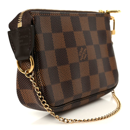 Louis Vuitton Damier Ebene Mini Pochette Accessories 3 of 10