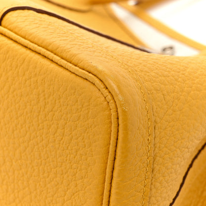 Hermes Vache Country Garden Party 30 TPM Jaune Ambre 13 of 16