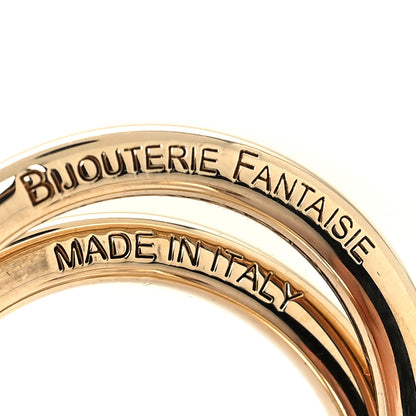 Hermes Permabrass Mors Scarf Ring Gold 4 of 4