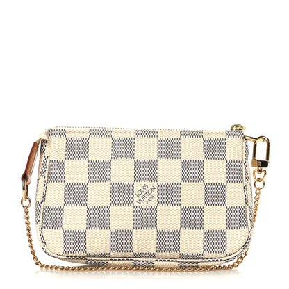 Louis Vuitton Damier Azur Mini Pochette Accessories 1 of 10