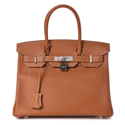 Hermes Epsom Birkin 30 Gold 1 of 40