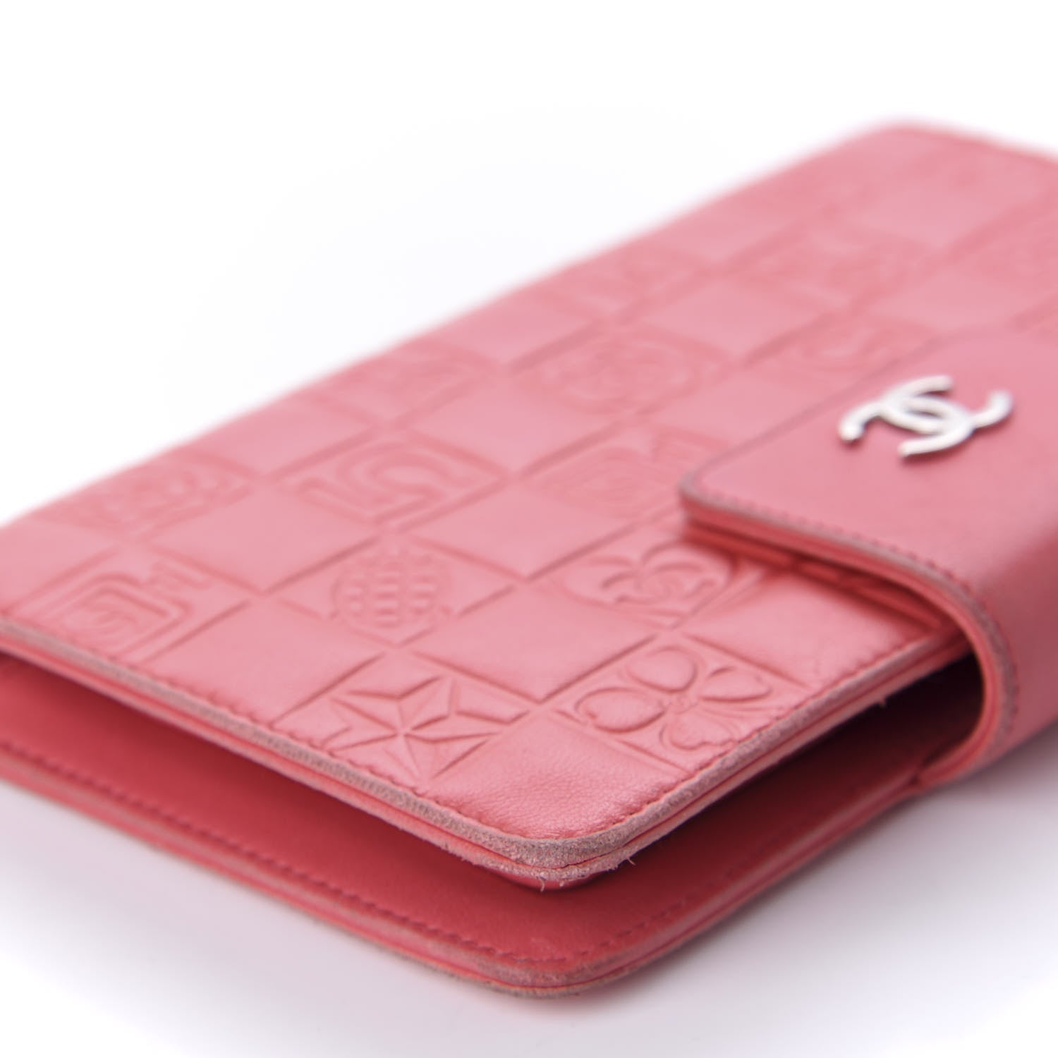Chanel Lambskin Lucky Symbols French Flap Wallet Pink 8 of 14