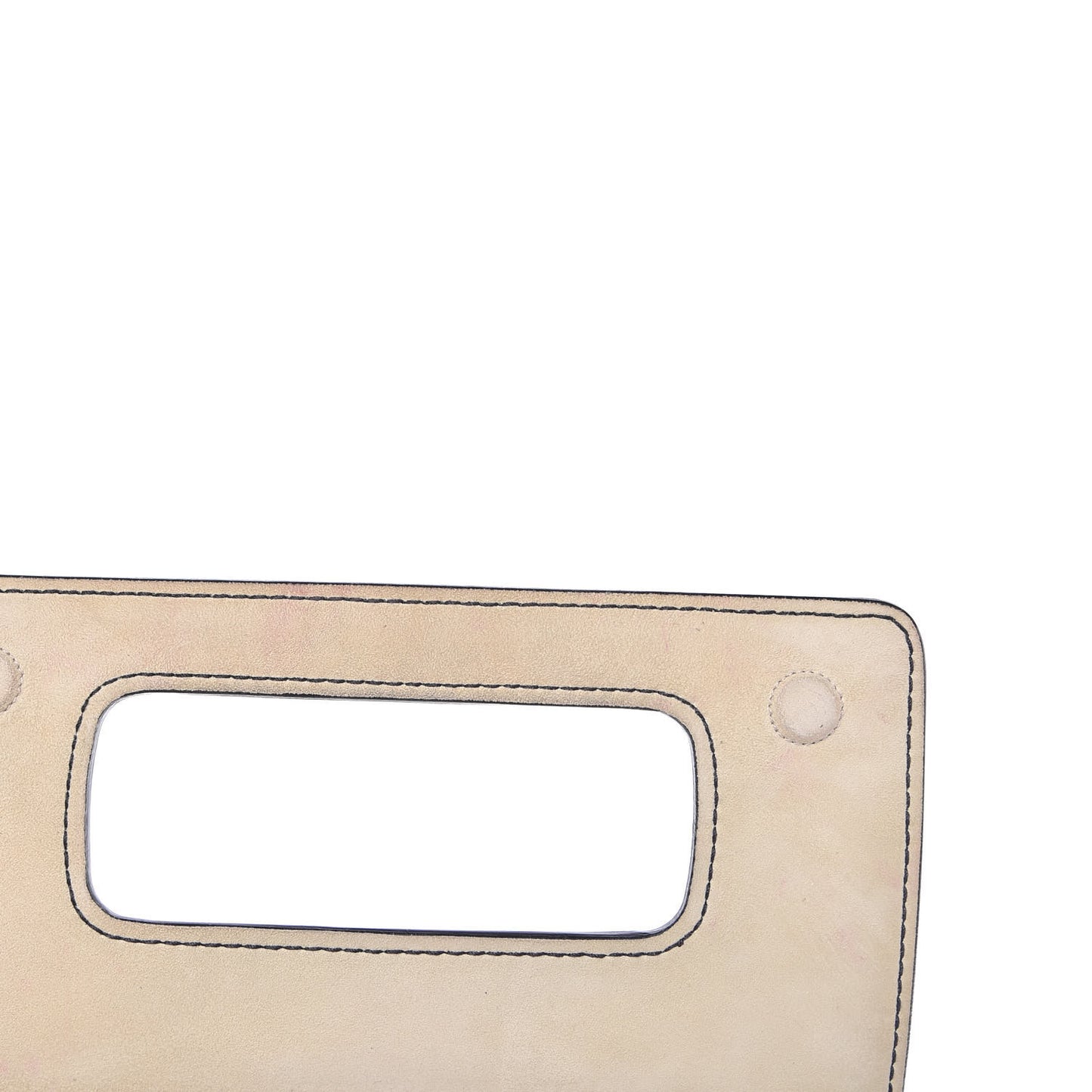 Calfskin J'Adior Chain Flap Bag Off White