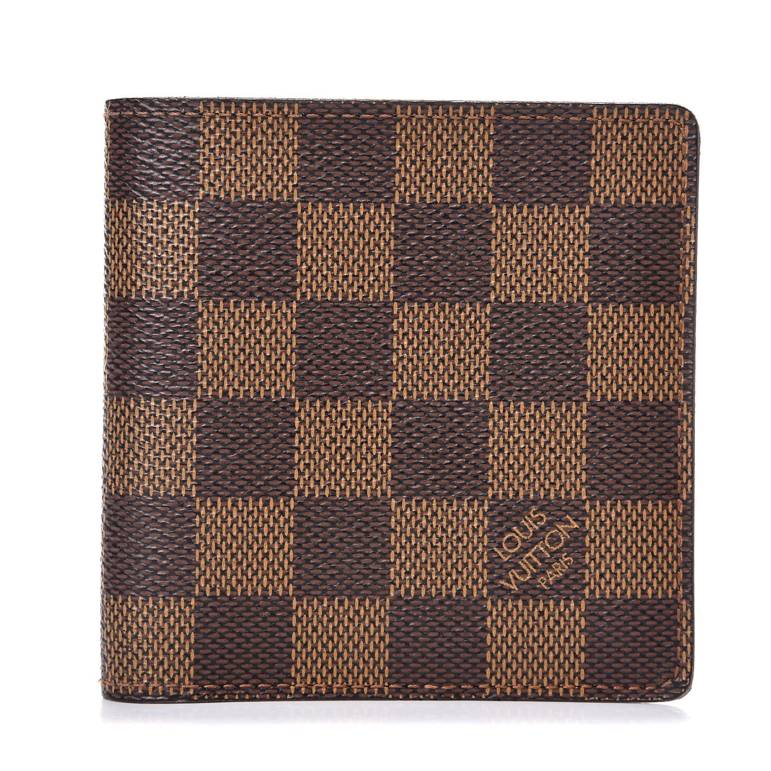 Louis Vuitton Damier Ebene Porte-Billets 6 Card Bi-Fold Wallet 1 of 6
