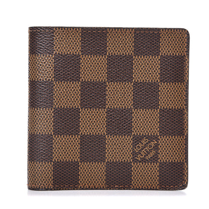 Louis Vuitton Damier Ebene Porte-Billets 6 Card Bi-Fold Wallet 1 of 6