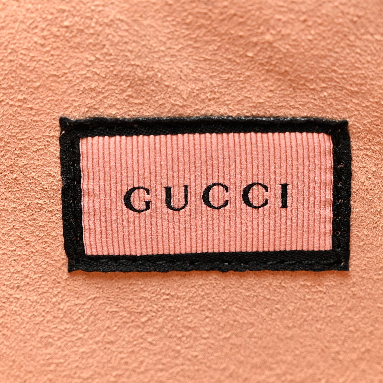 Gucci Calfskin GucciGhost Print Pouch Hibiscus Red 7 of 8