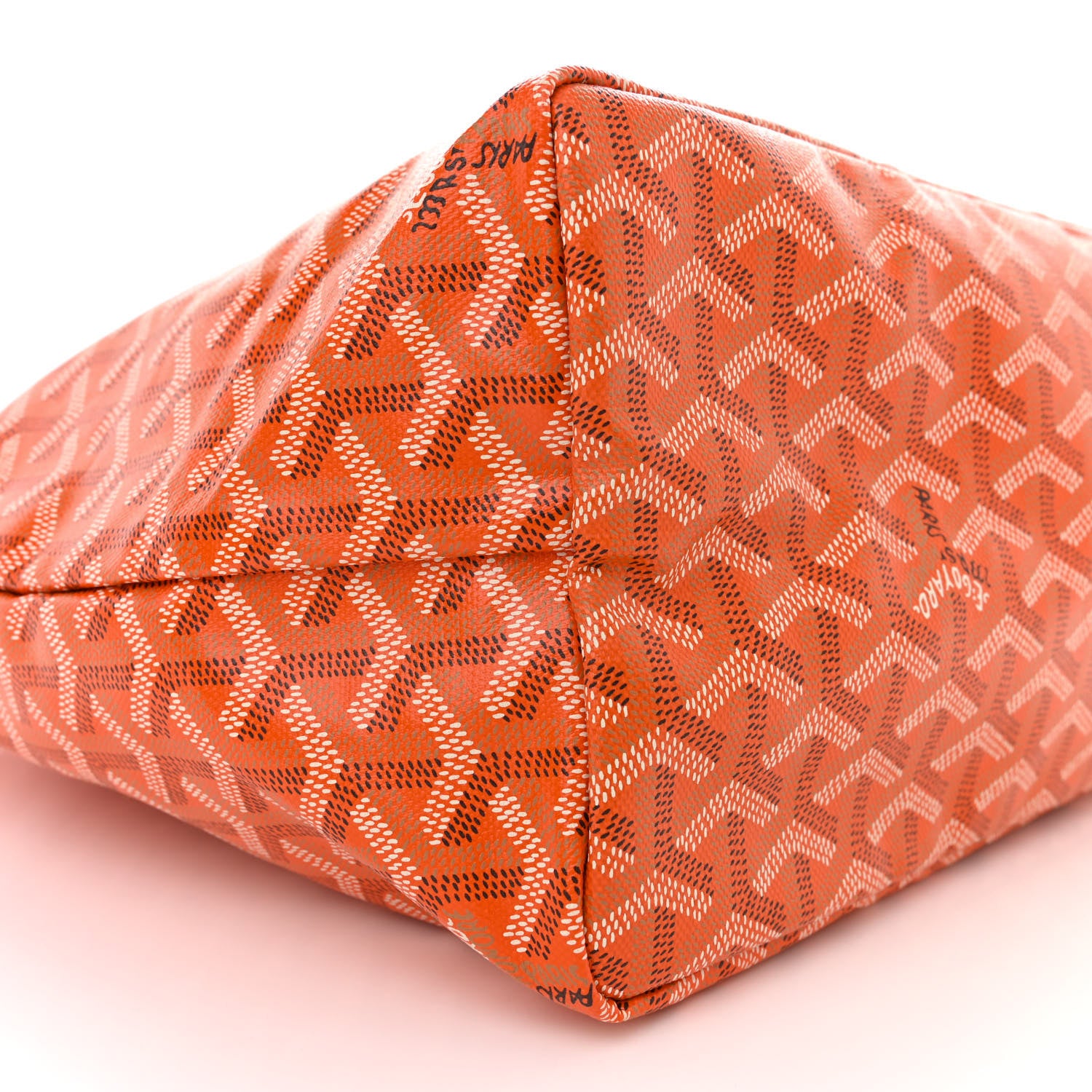 Goyard Goyardine Saint Louis PM Orange 9 of 10