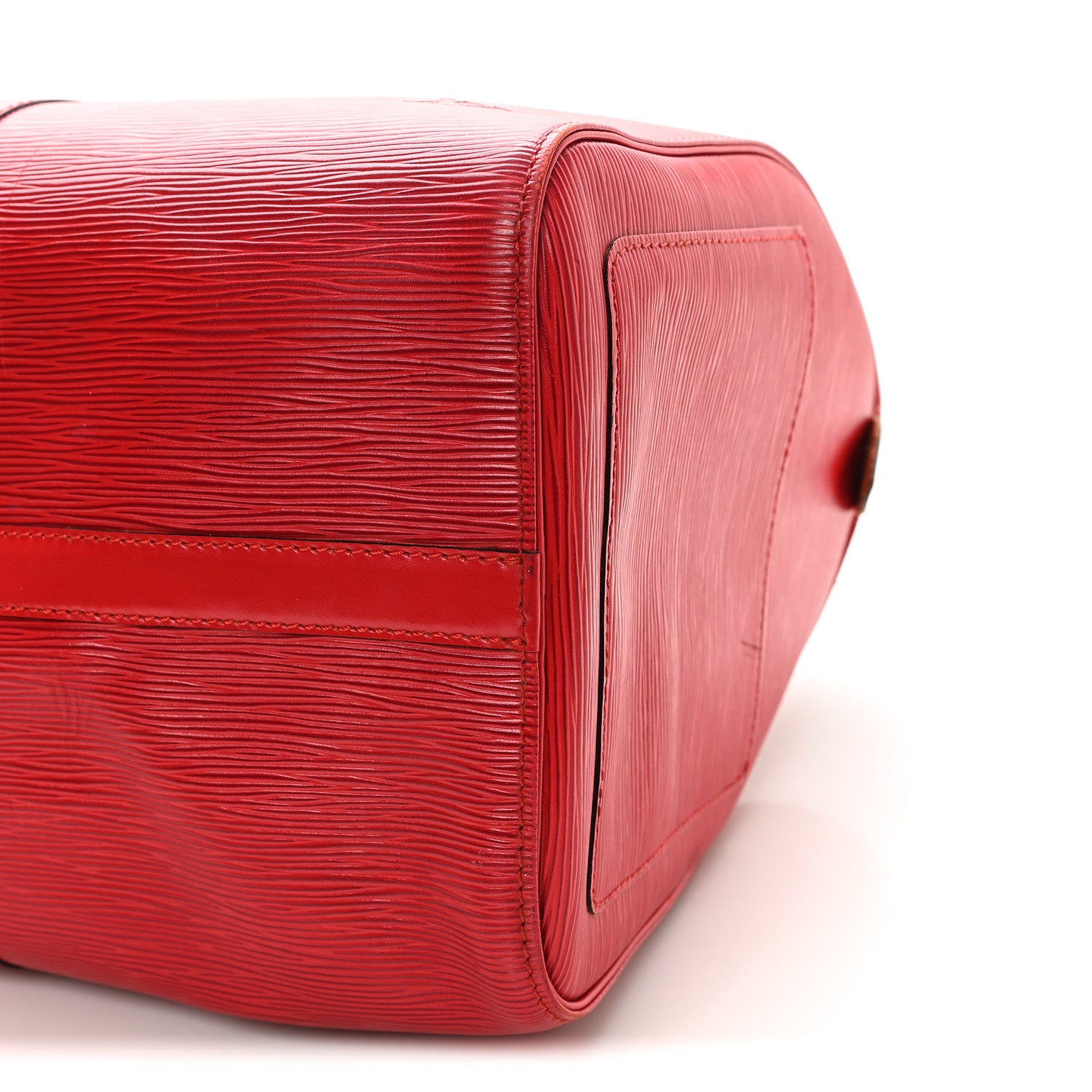 Louis Vuitton Epi Keepall 45 Castillan Red 9 of 15