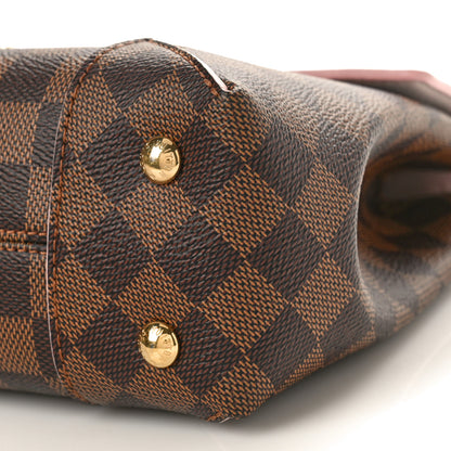 Louis Vuitton Damier Ebene Caissa Clutch Rose Ballerine 8 of 9