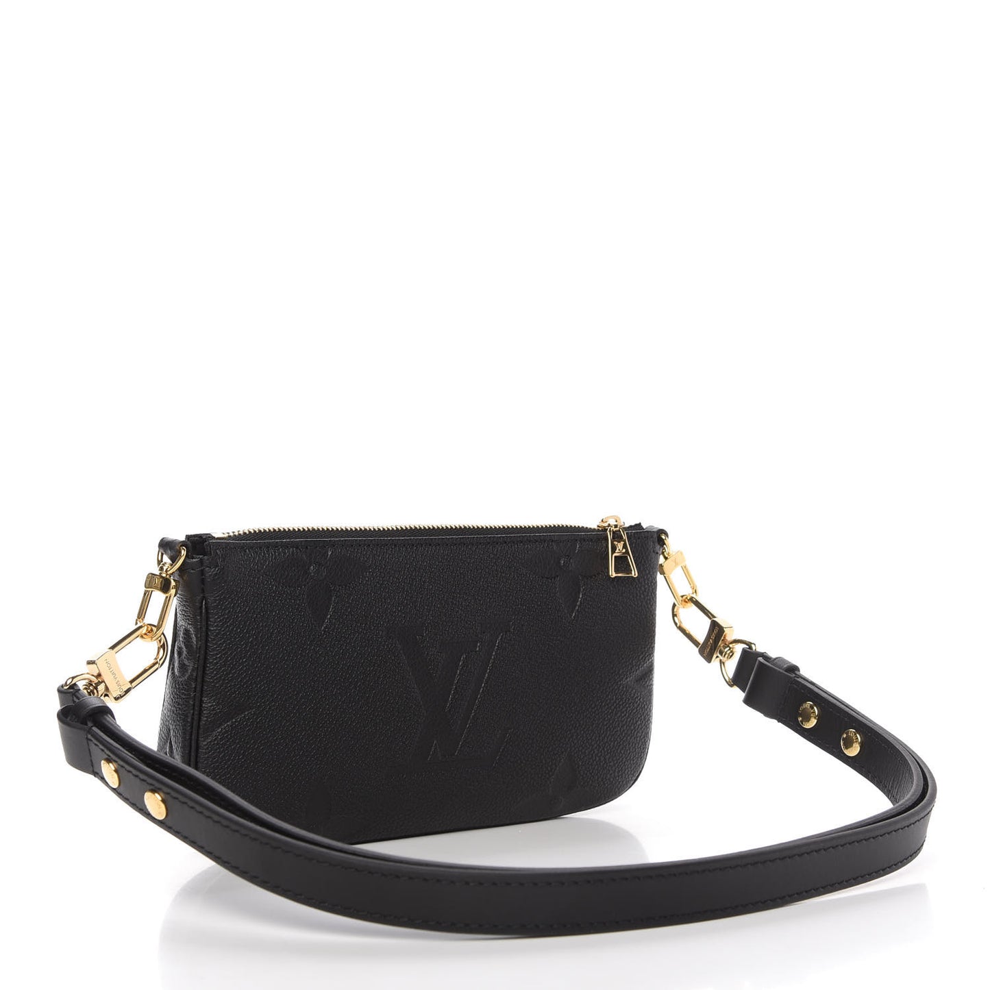Empreinte Monogram Giant Multi Pochette Accessories Large Pochette Black