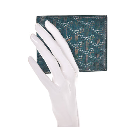 Goyard Goyardine Bifold Victoire PM Wallet Green 2 of 8