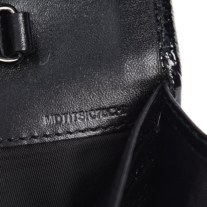 Burberry Beat Check Continental Wallet on Chain Black 8 of 8